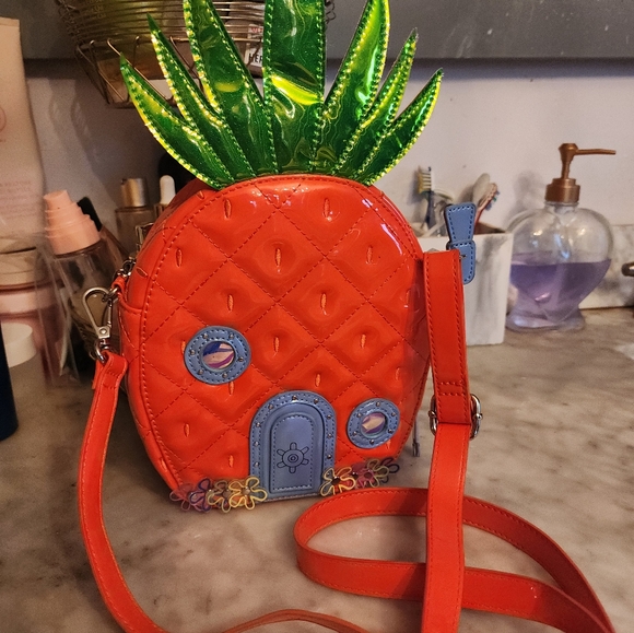 Dolls Kill Pineapple Shaped Crossbody Bag - Picture 2 of 5